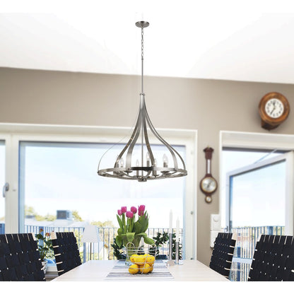 60W X 8 Meridian Chandeliler
