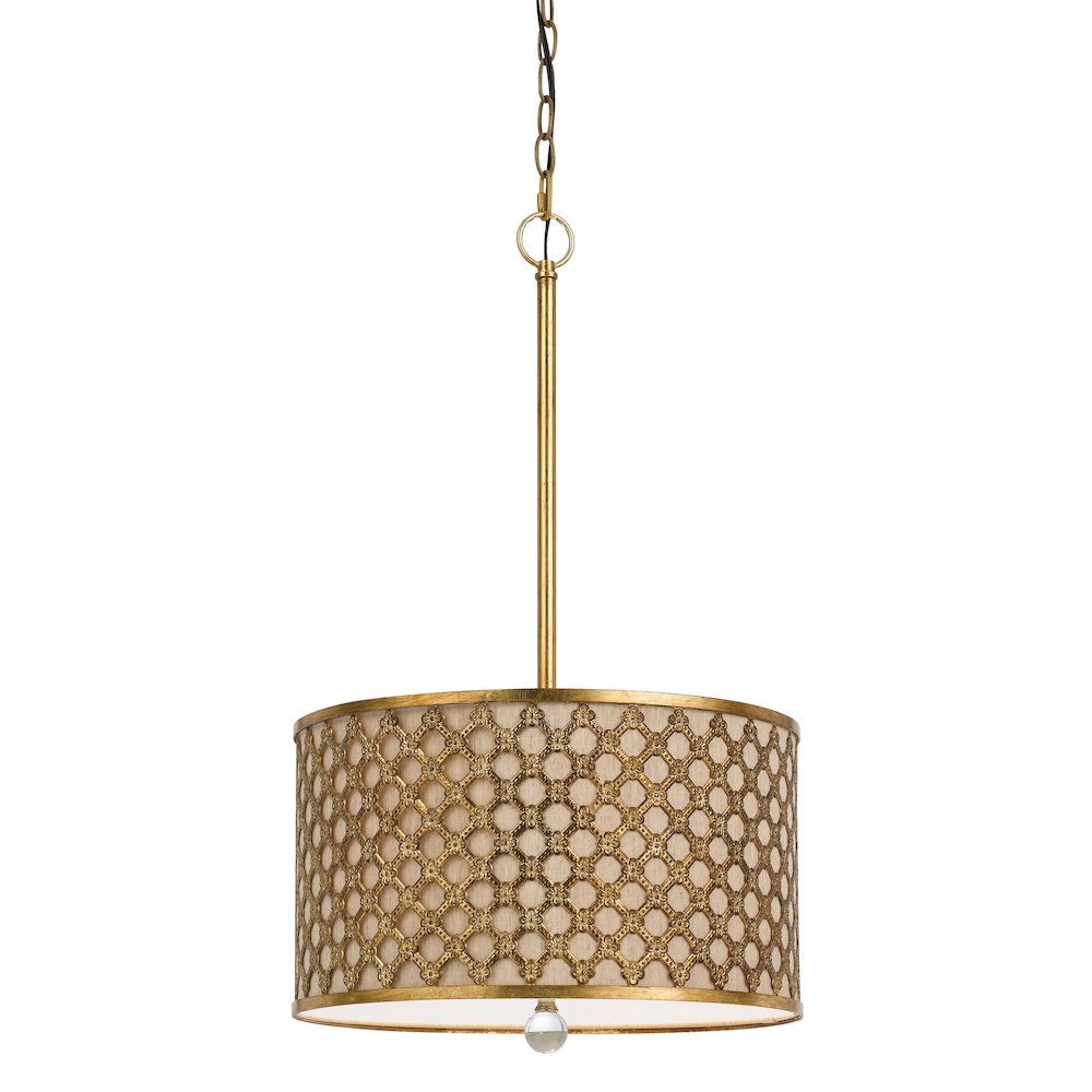 60W X 3 Fairview Metal Pendant