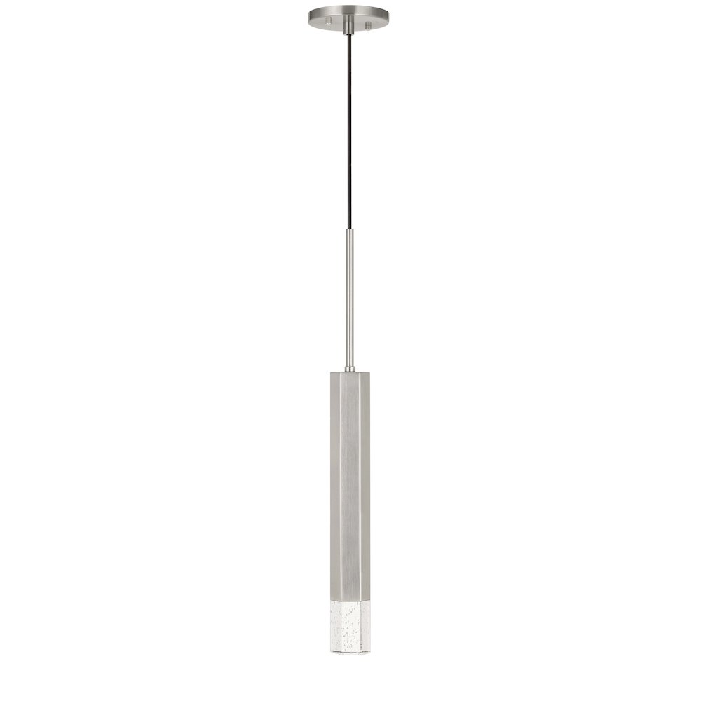 Troy Integrated Led Dimmable Hexagonaluminum Casted 1 Light Pendant
