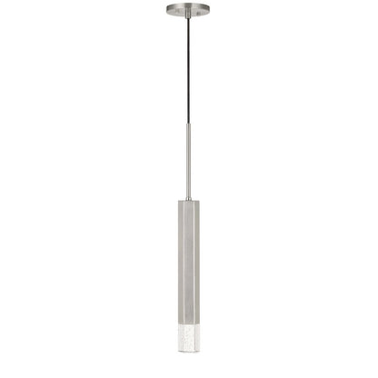 Troy Integrated Led Dimmable Hexagonaluminum Casted 1 Light Pendant