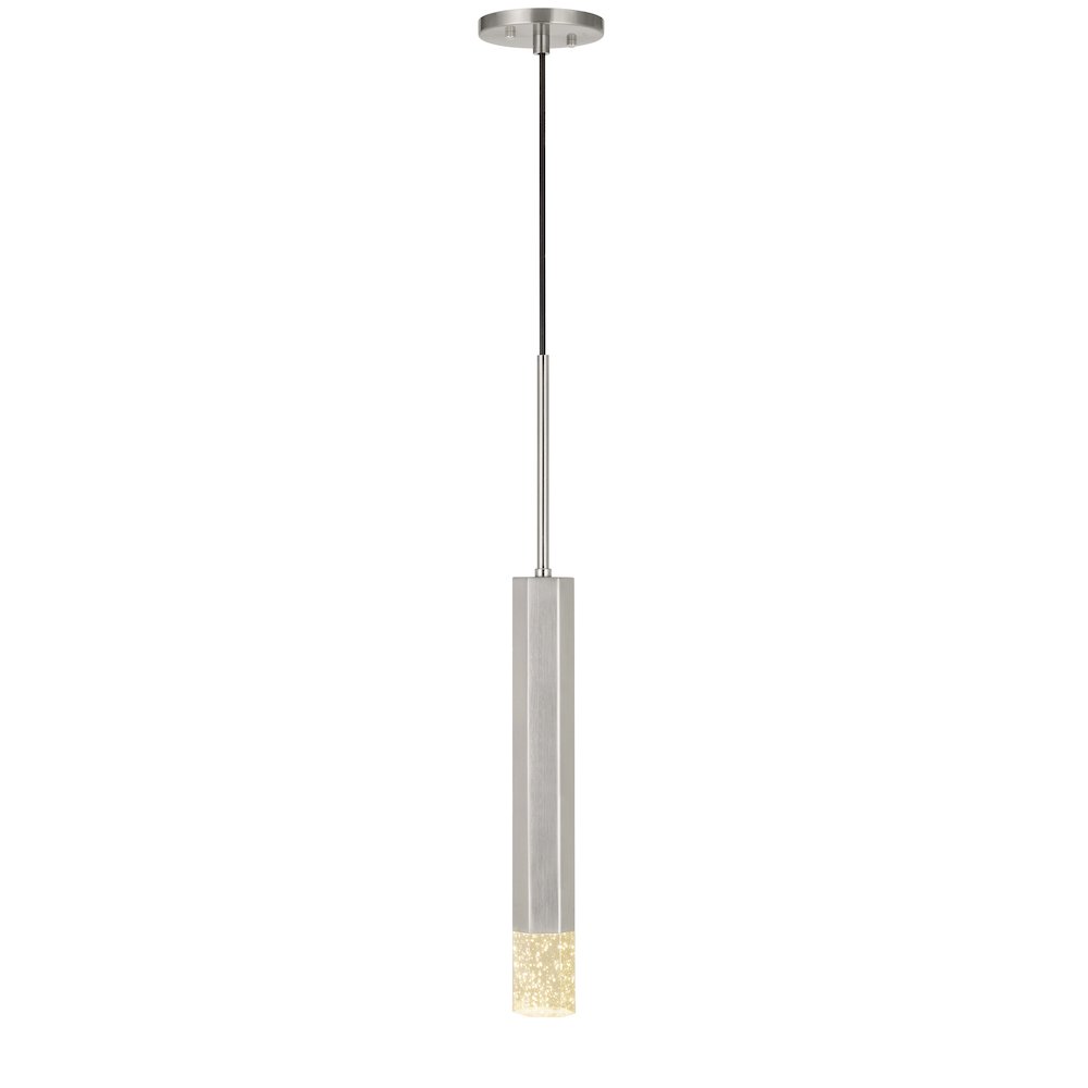 Troy Integrated Led Dimmable Hexagonaluminum Casted 1 Light Pendant