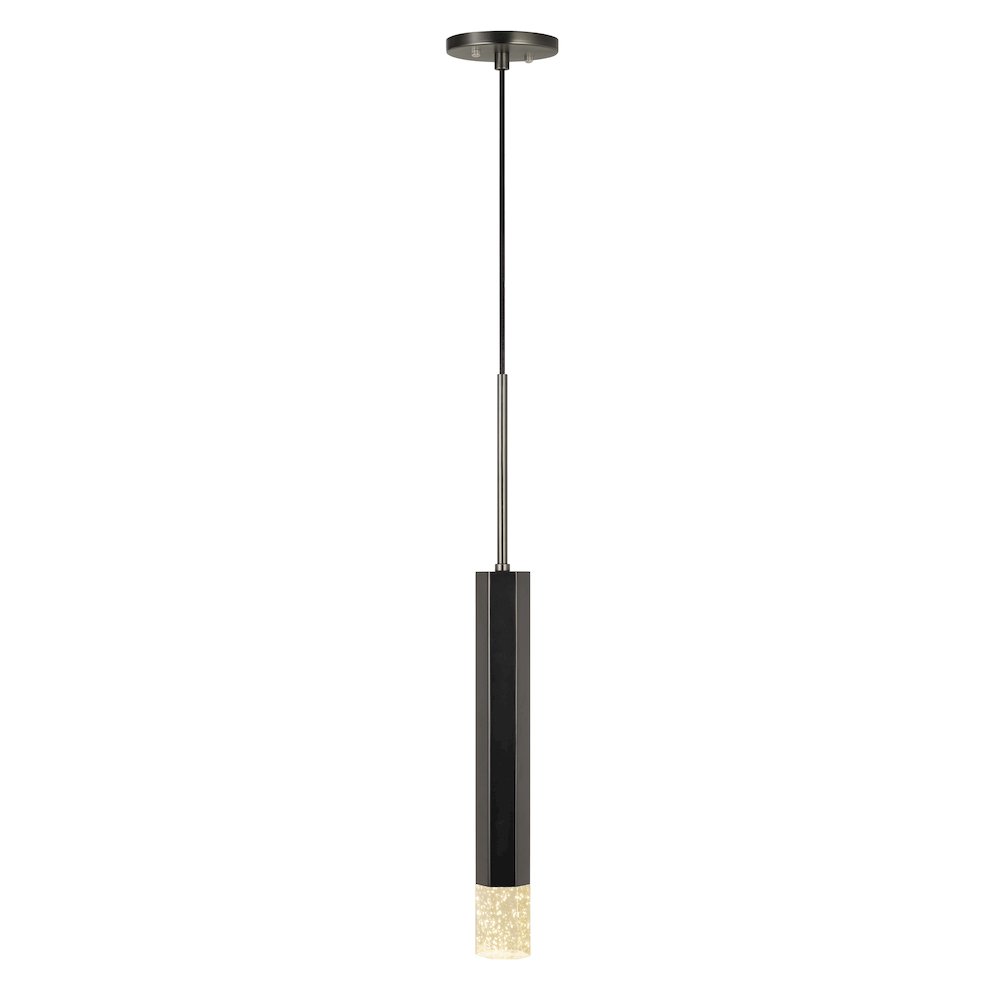 Troy Integrated Led Dimmable Hexagonaluminum Casted 1 Light Pendant