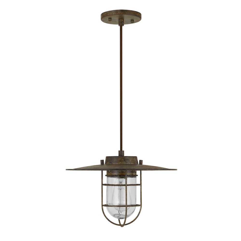 Owenton Old Industrial Metal Pendant