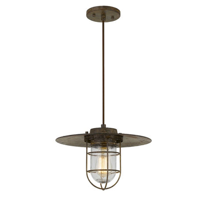 Owenton Old Industrial Metal Pendant