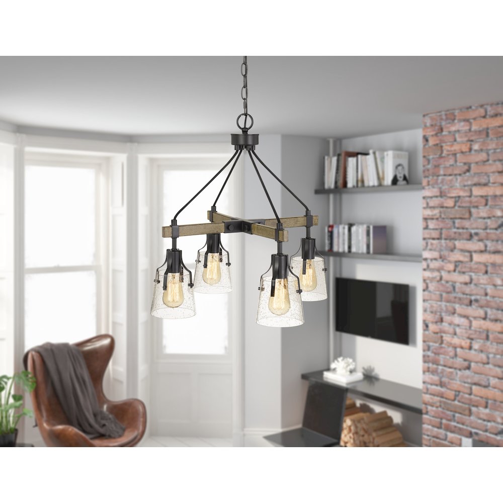 60W X 4 Aosta Metal Chandelier