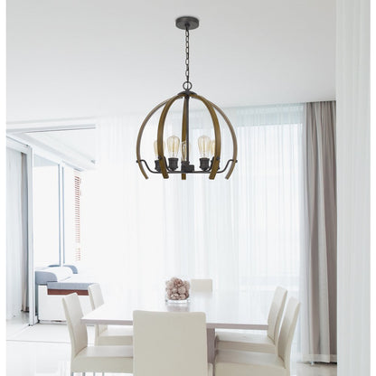 60W X 5 Riverton Metal Chandelier