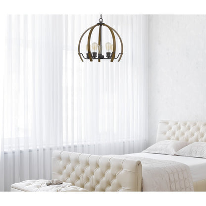 60W X 5 Riverton Metal Chandelier