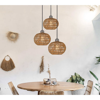 60W Medan Roped Pendant Fixture