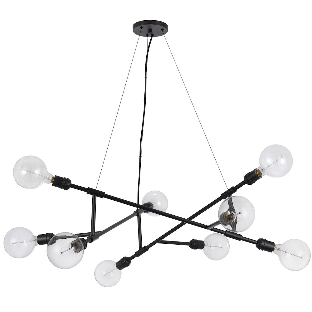 60W X 9 Massena Metal Chandelier