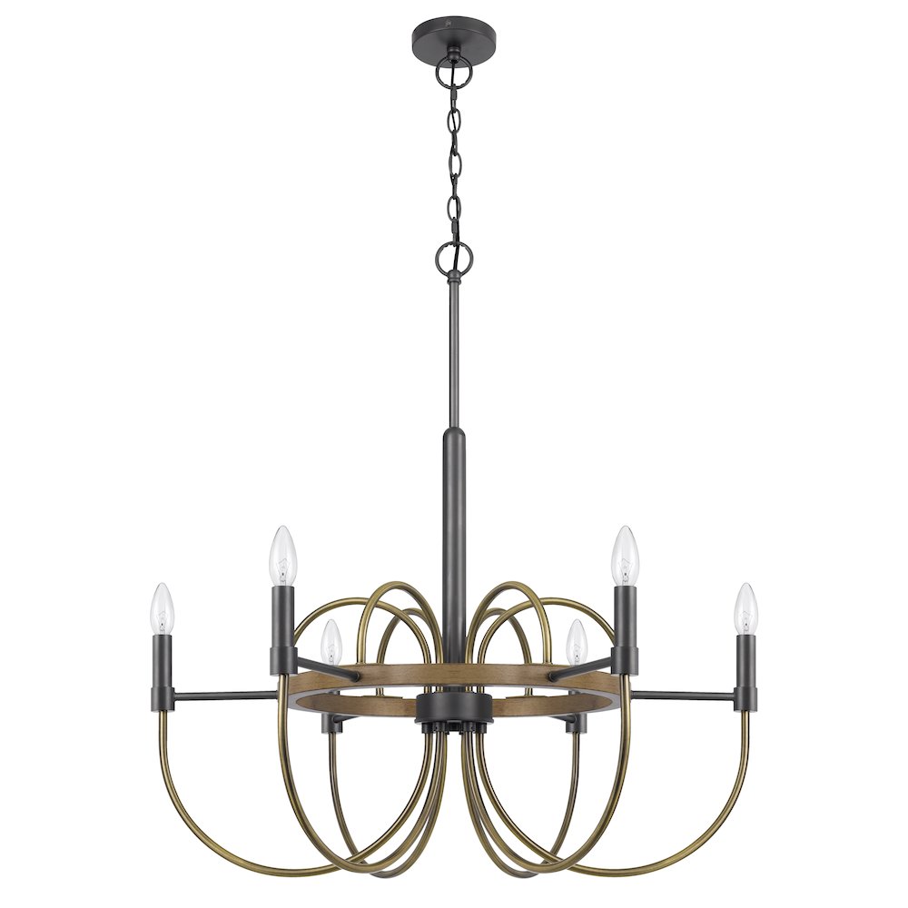 Seagrove 60W X 6 Metal Chandelier