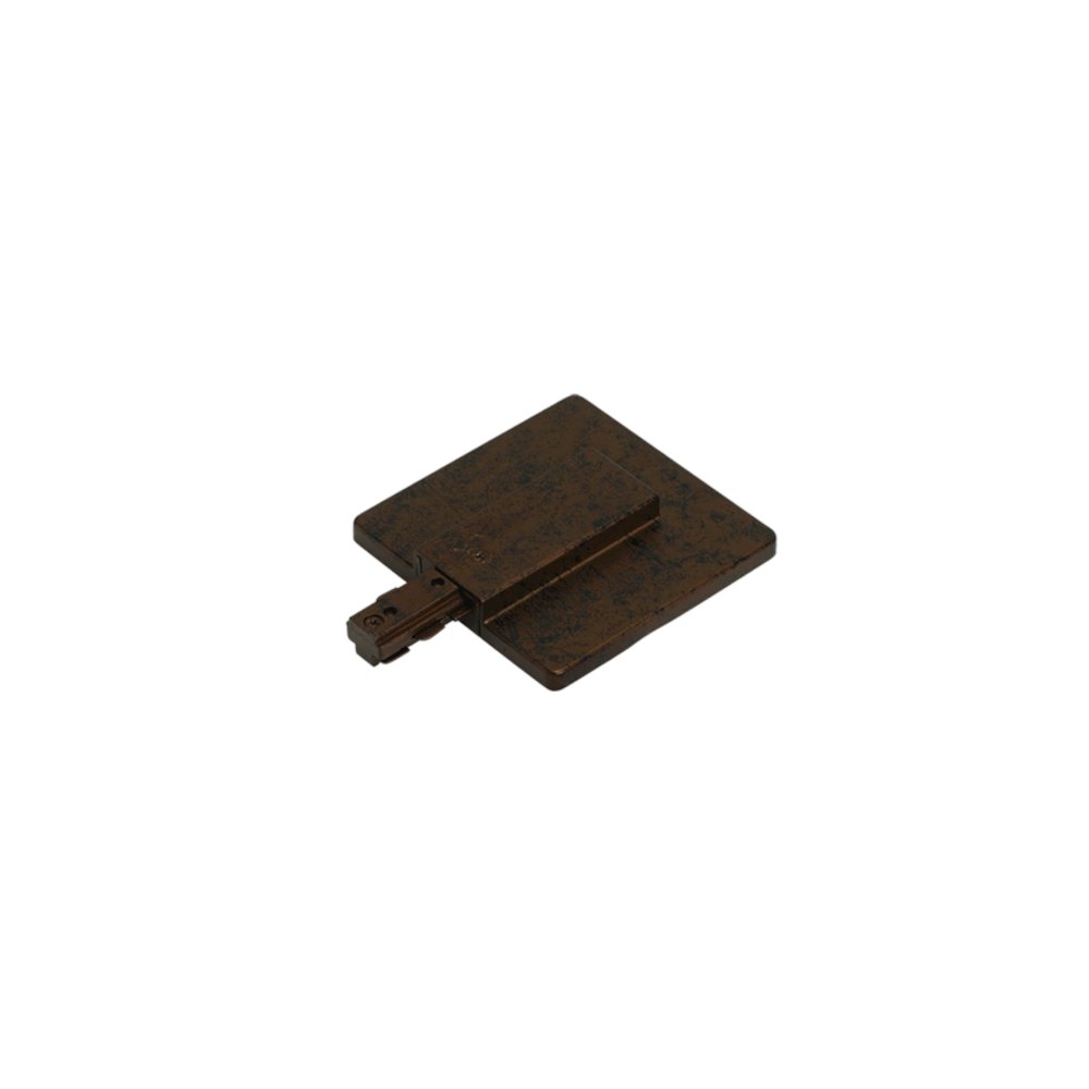 Live End W/Outlet Cover in Rust