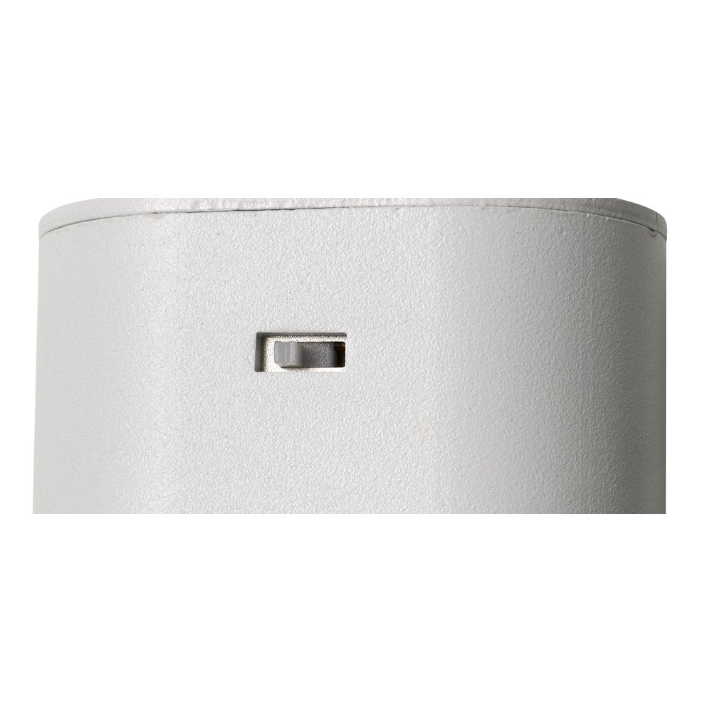 Integrated dimmable 40W LED track fixture with 3 level temperature control. 2700K/3000K/4000K., White