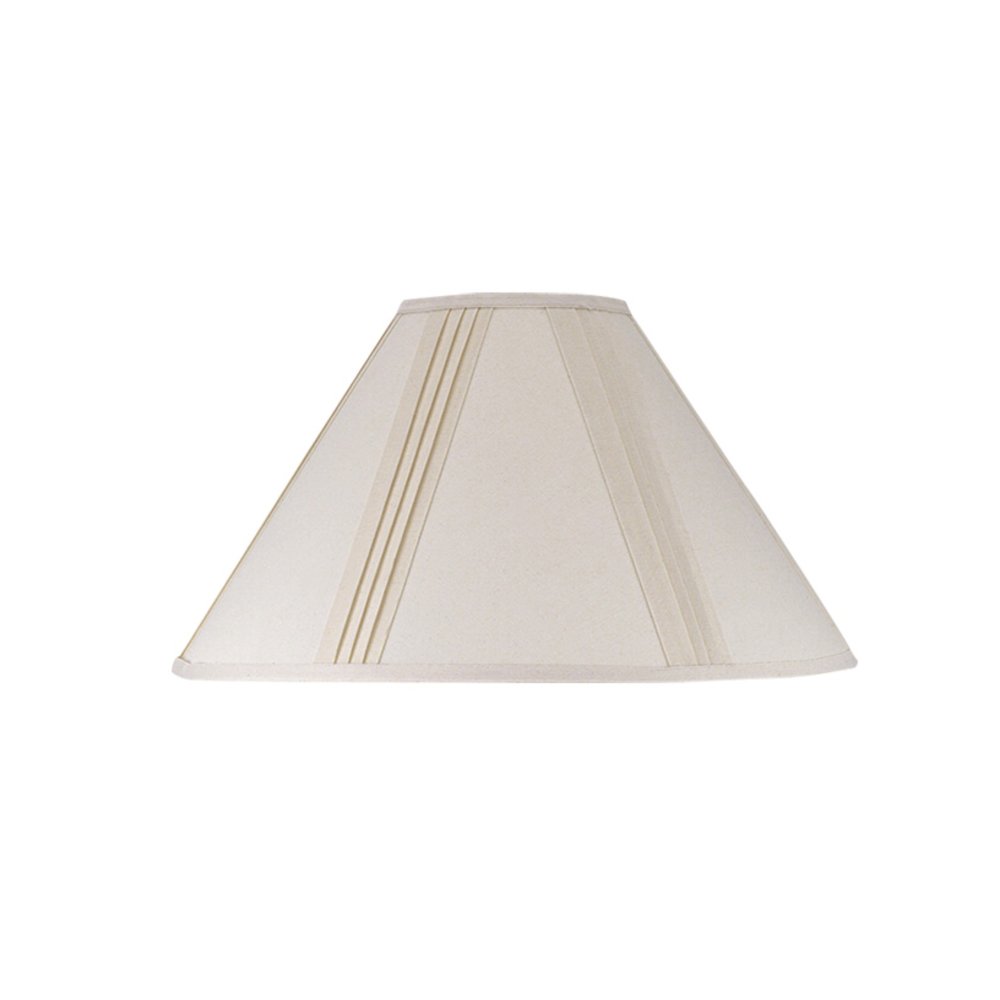 Side Pleated Linen Shade 6 X 19 X12