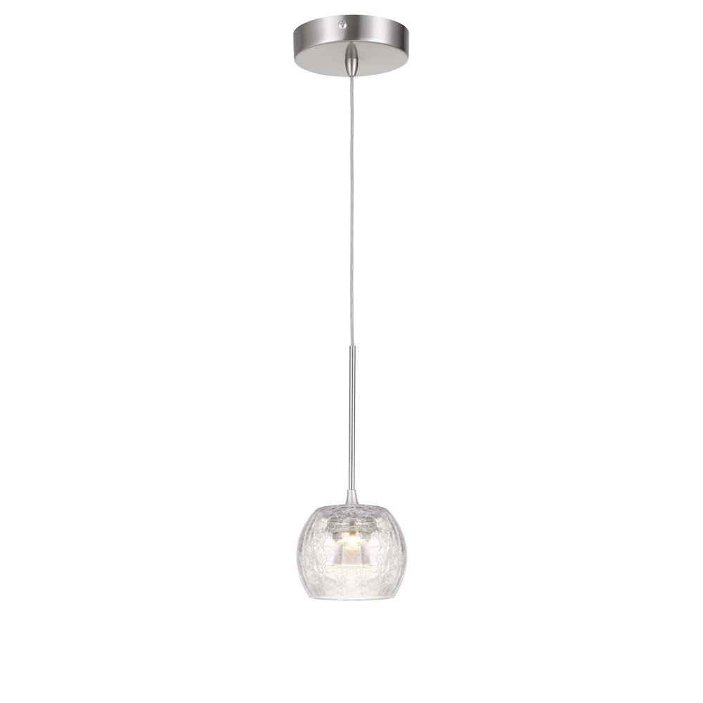 Ithaca 3000K, 8W, 700 Lumen, 90 Cri Dimmable Led Glass Mini Pendant