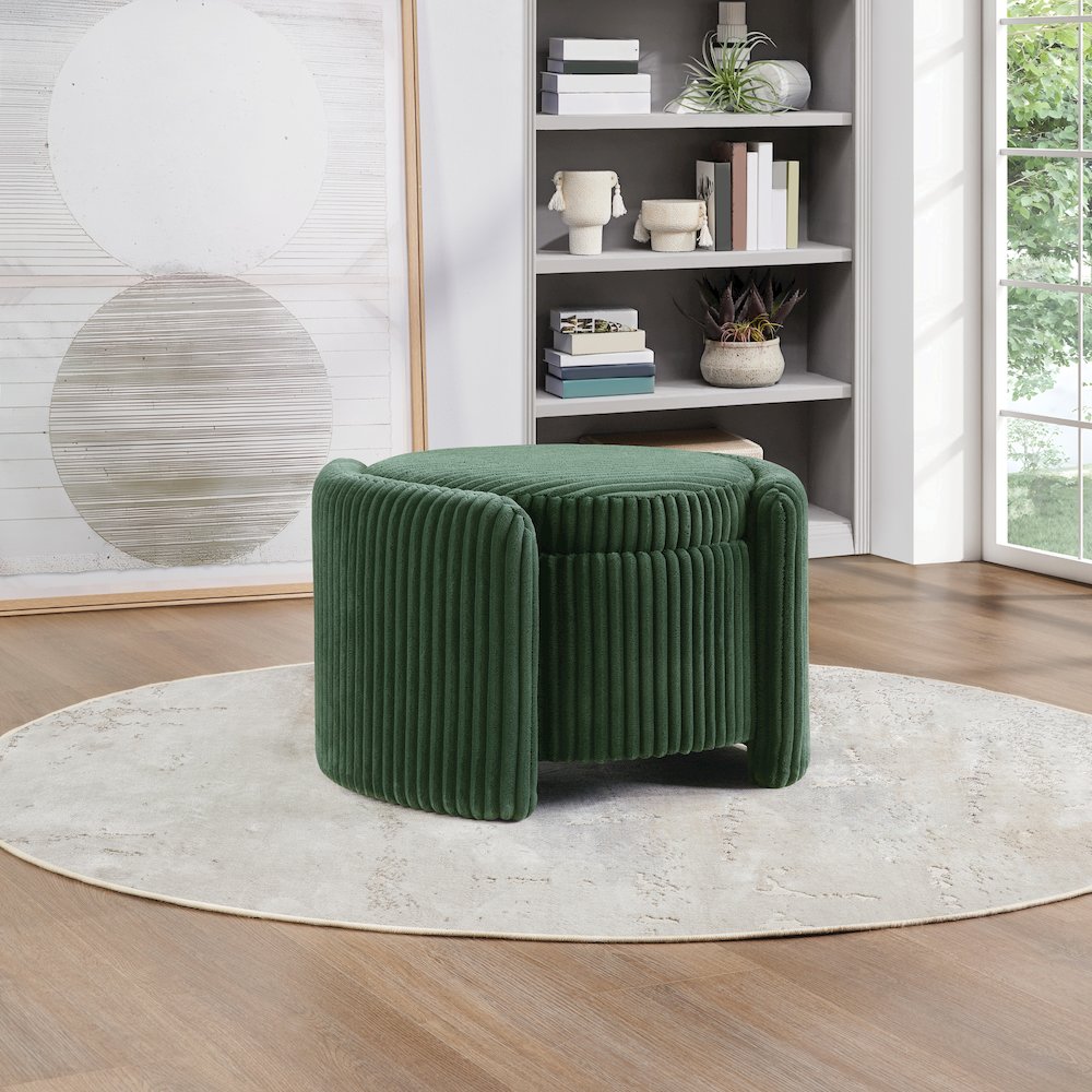 Sable Storage Ottoman