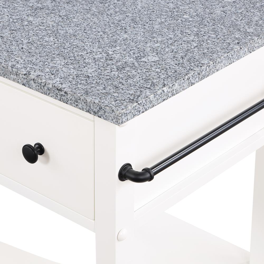 Fairfax Kitchen Cart White