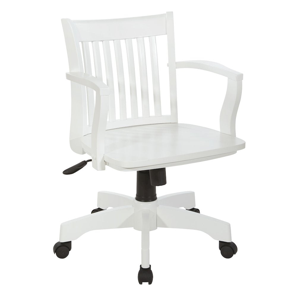 Deluxe Wood Banker's Chair