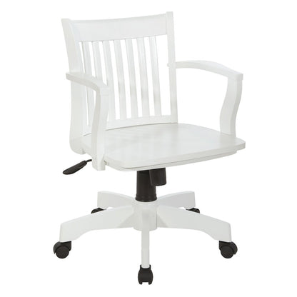 Deluxe Wood Banker's Chair
