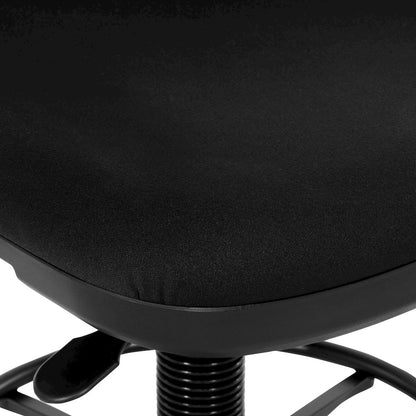 Soft PU Padded Back Frame with Breathable ProGrid Mesh Back Drafting Chair