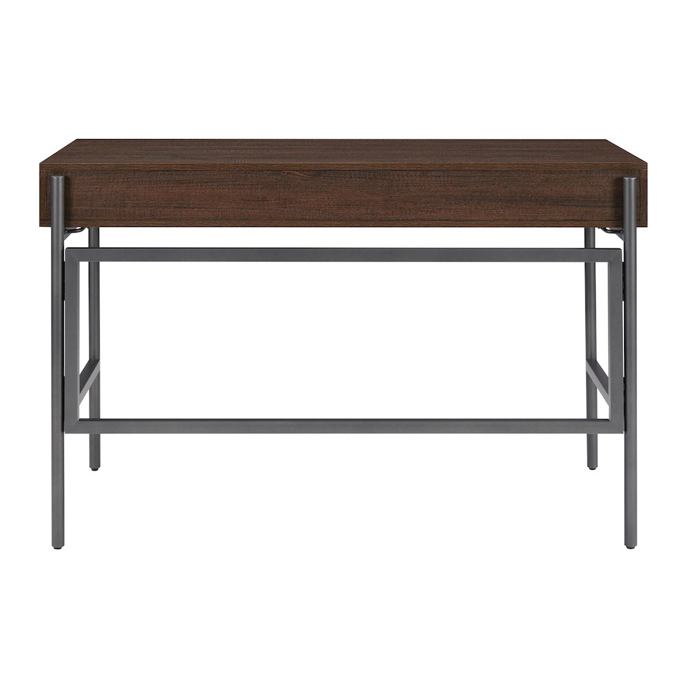 Sedona 46" Writing Desk with Drawer in Elegant Walnut Finish