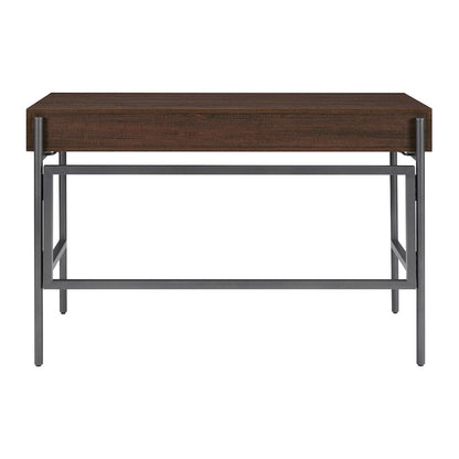 Sedona 46" Writing Desk with Drawer in Elegant Walnut Finish