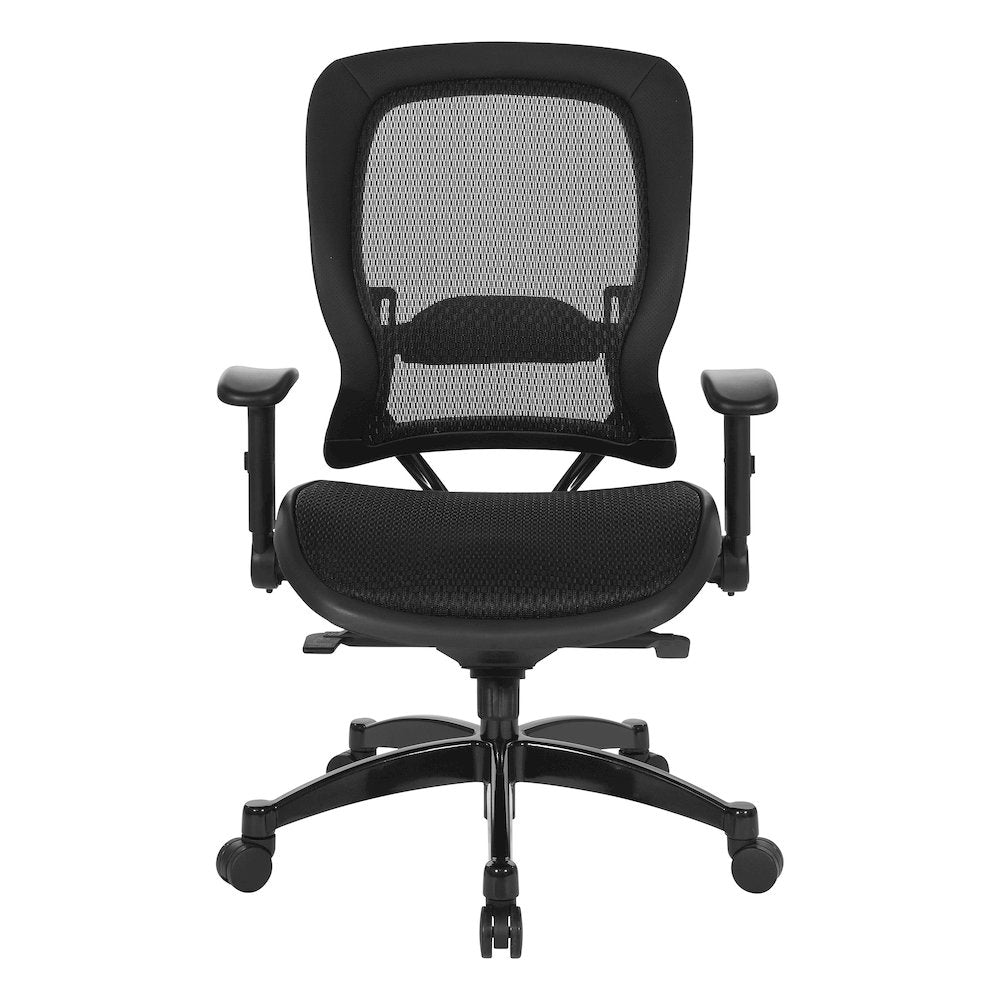Manager's Black Breathable Mesh