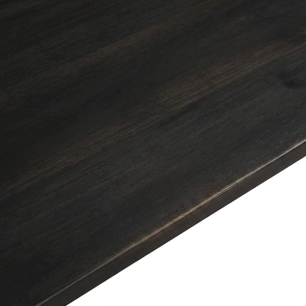 Charcoal Flip Top Coffee Table with Rubber Wood and MDF Finish