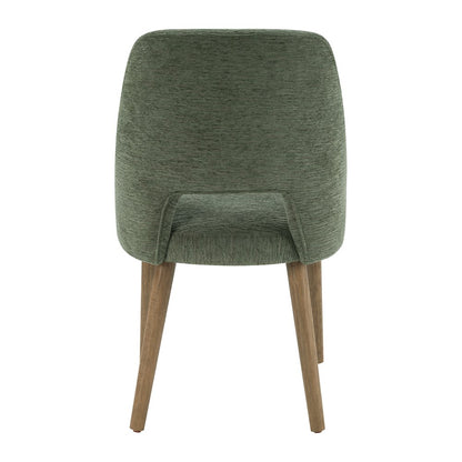 Ralston Dining Chair in Pine Fabric with Medium Oak Legs 2-Pack