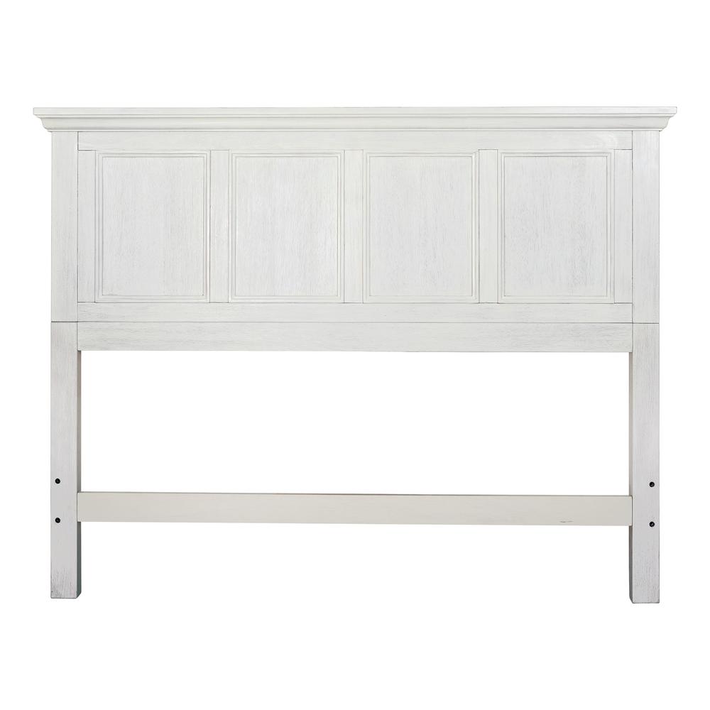 Farmhouse Queen Headboard, Rustic White
