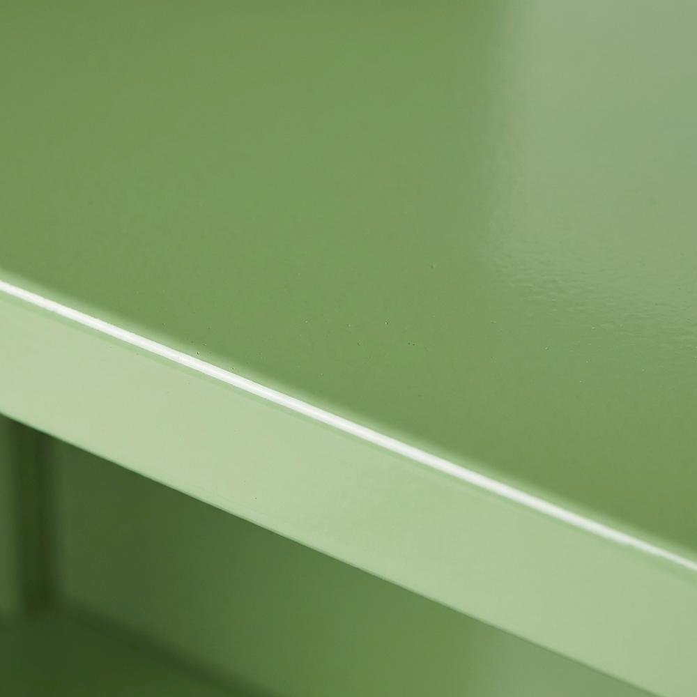 Steel bookcase for home storage with steel construction and lightweight design