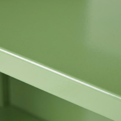 Steel bookcase for home storage with steel construction and lightweight design