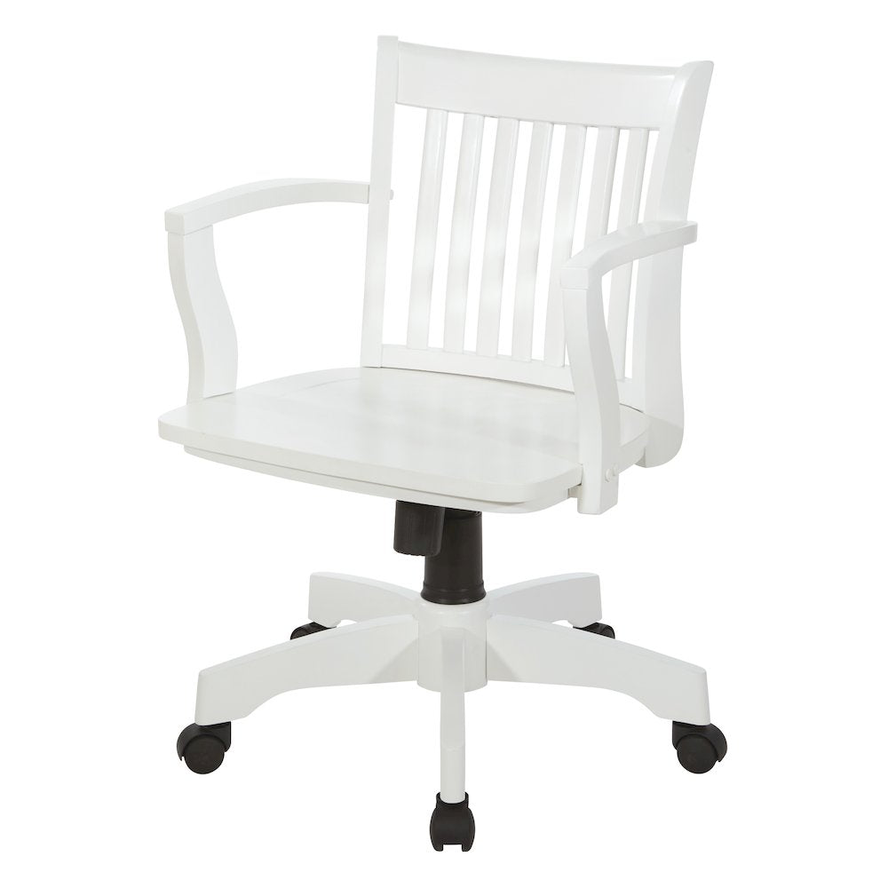 Deluxe Wood Banker's Chair