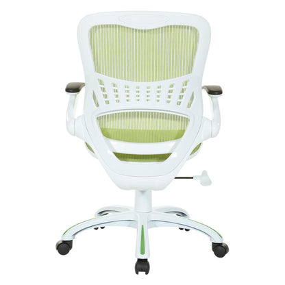 Riley Office Chair with Green Mesh, RLY26-GN