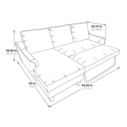 Lester Chaise Sofa