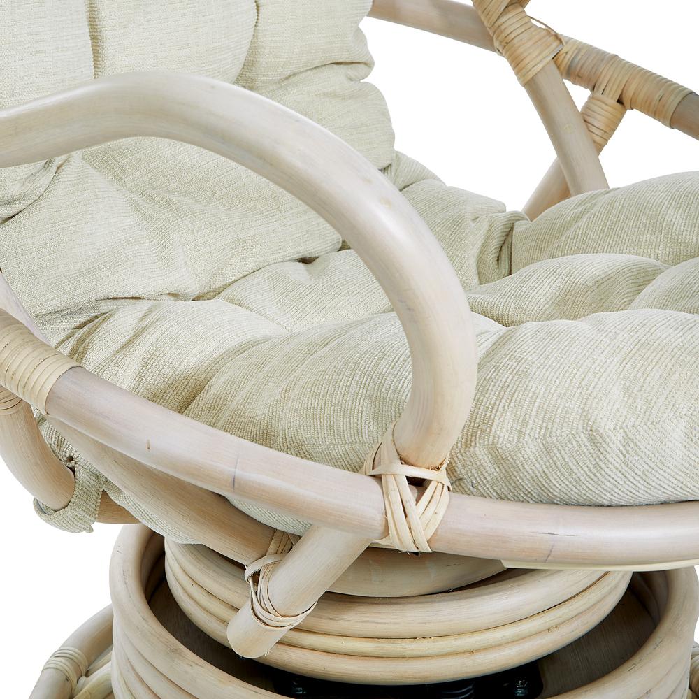 Lanai Rattan Swivel Rocker