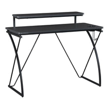 Wooden Desks with Hutches in Composite MDF and Steel Frame