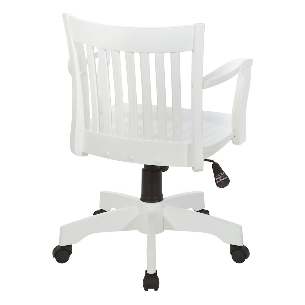 Deluxe Wood Banker's Chair