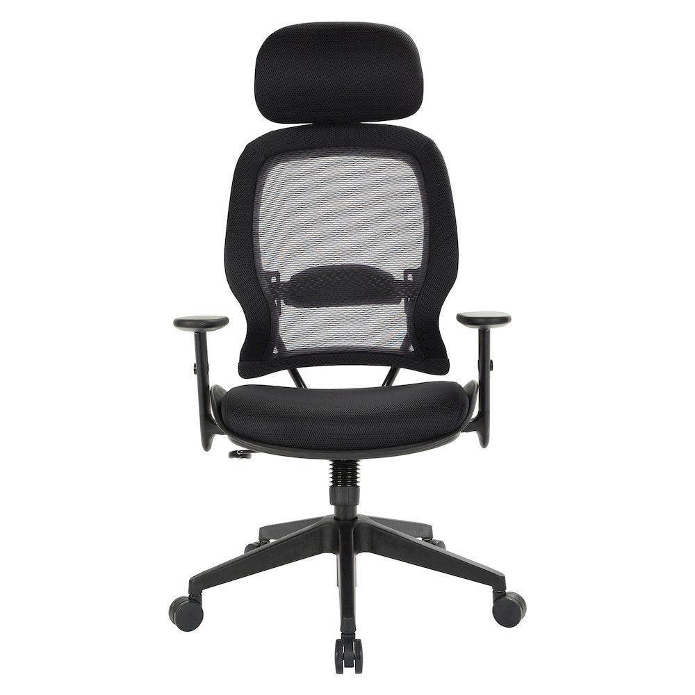 Ergonomic Mesh Office Chair – High-Back Computer Chair With Headrest