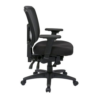 Ergonomic Mesh Office Chair – Mid-Back Task Chair With Mesh Seat