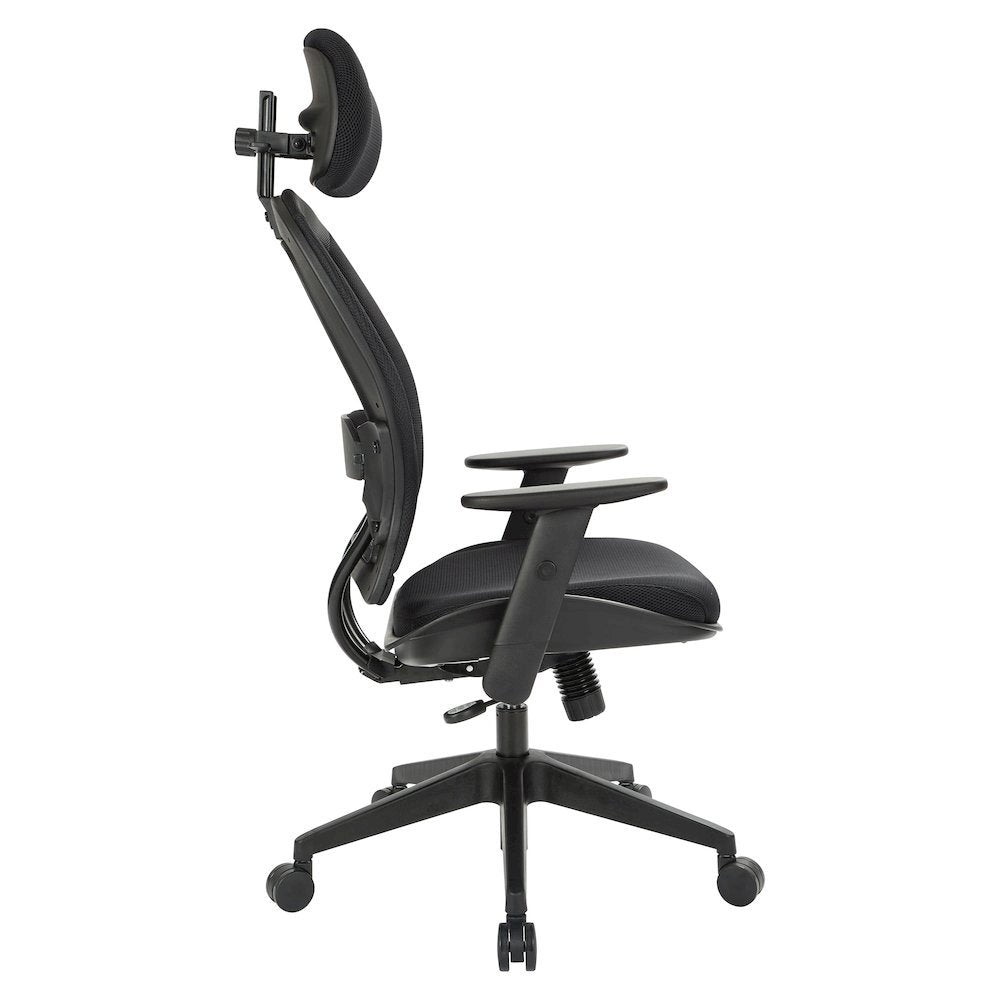 Ergonomic Mesh Office Chair – High-Back Computer Chair With Headrest
