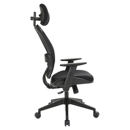Ergonomic Mesh Office Chair – High-Back Computer Chair With Headrest