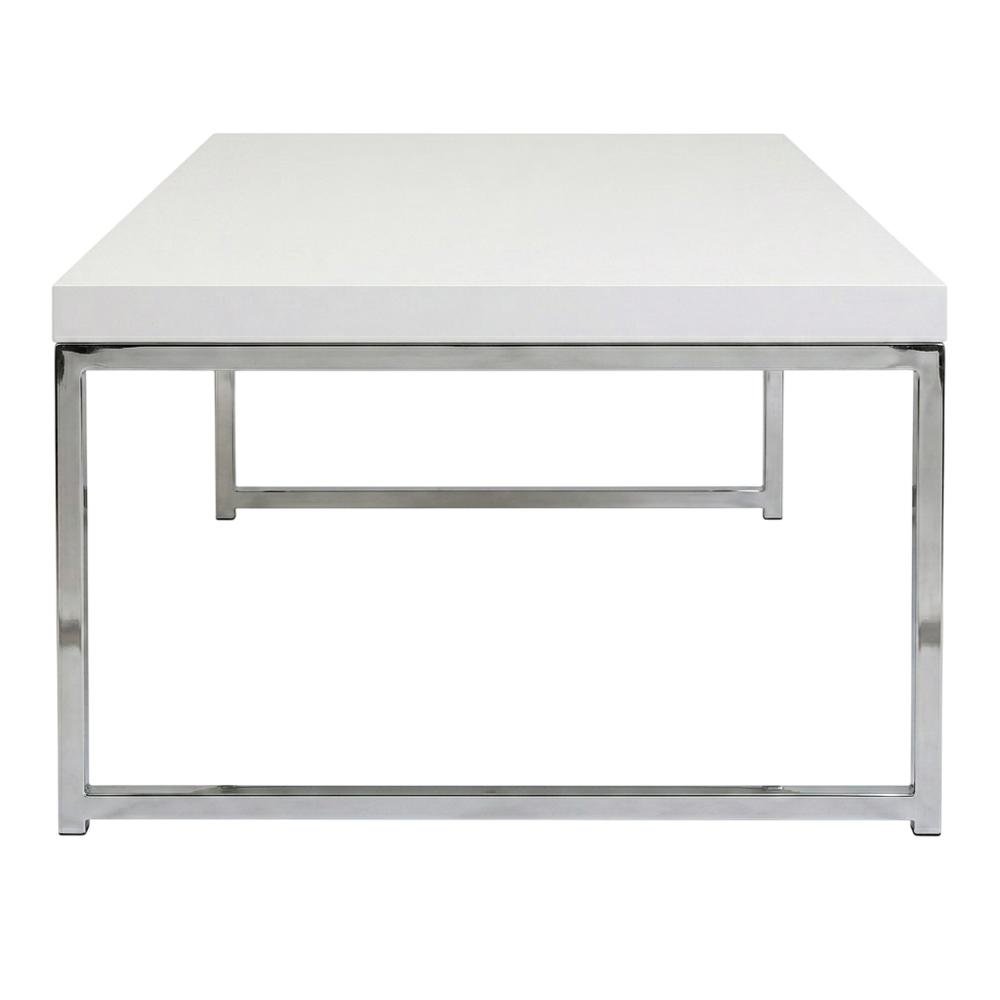 Modern Wooden Coffee Table with Sturdy Construction and Light Finish