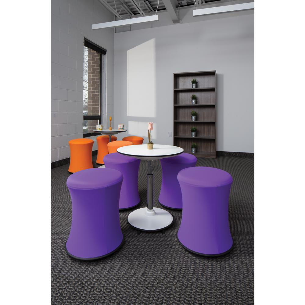 Active Height Adjustable Table 21"-31" in White Finish, ACT3120-1