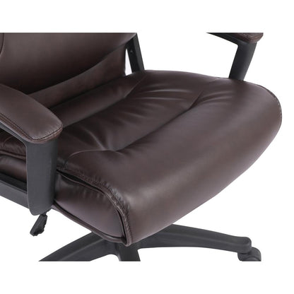 High Back Bonded Lthr Chair, Espresso