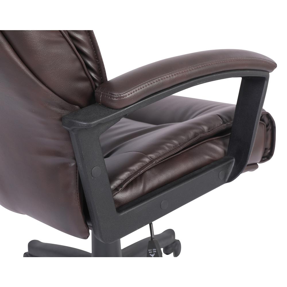 High Back Bonded Lthr Chair, Espresso