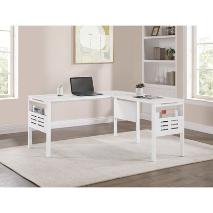 60" L-Desk with Storage