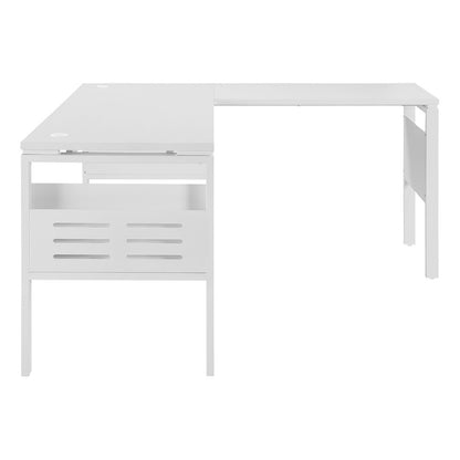 60" L-Desk with Storage