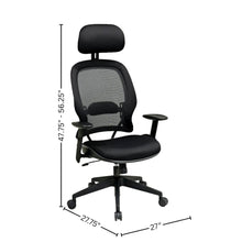 Ergonomic Mesh Office Chair – High-Back Computer Chair With Headrest
