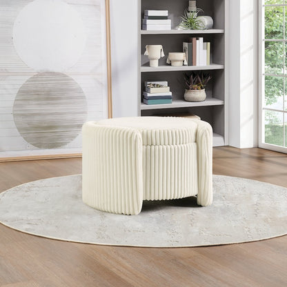 Sable Storage Ottoman