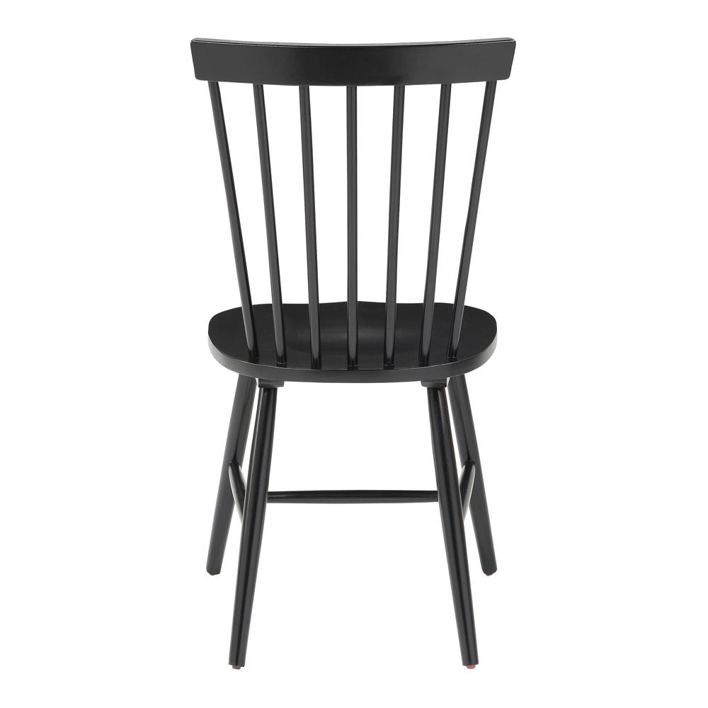 Eagle Ridge Dining Chair in Black Finish 2 Pack, EAG1787-BLK